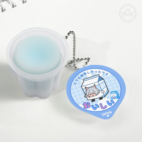 [ ZZZ Fanmerch ] Seth Squishy Pudding Jelly Keychain