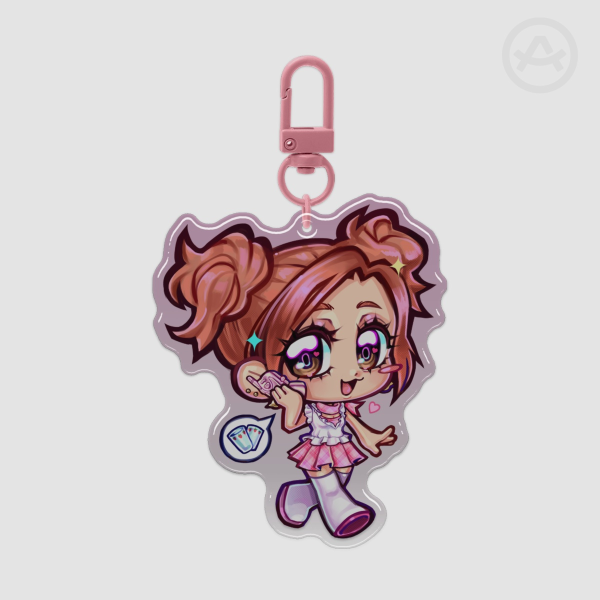 Nana Komatsu Epoxy Acrylic Keychain