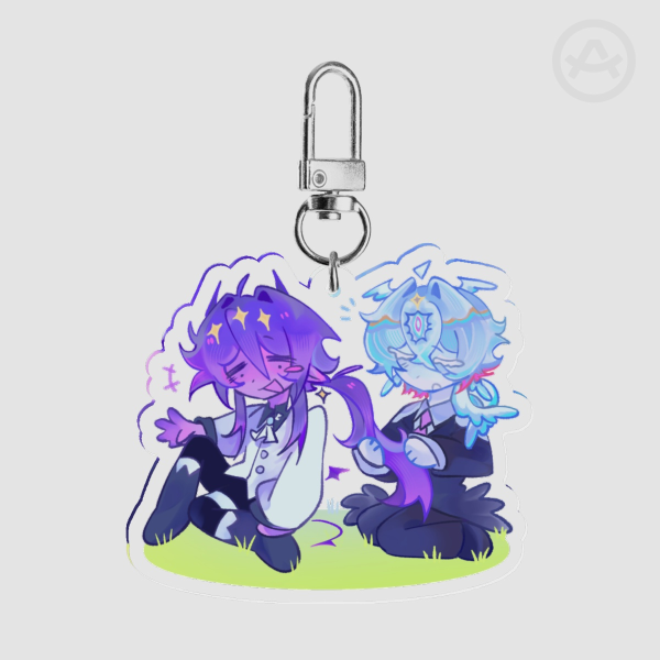 Tax Duo Acrylic Keychain