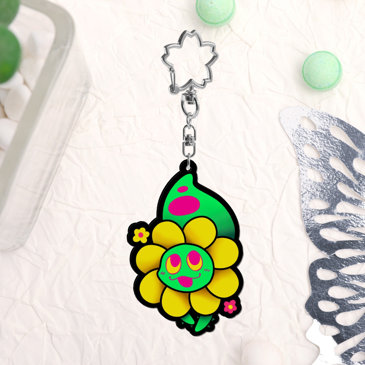 Floradinn ☆ Acrylic Keychain by Strelitzia - ACGGOODS