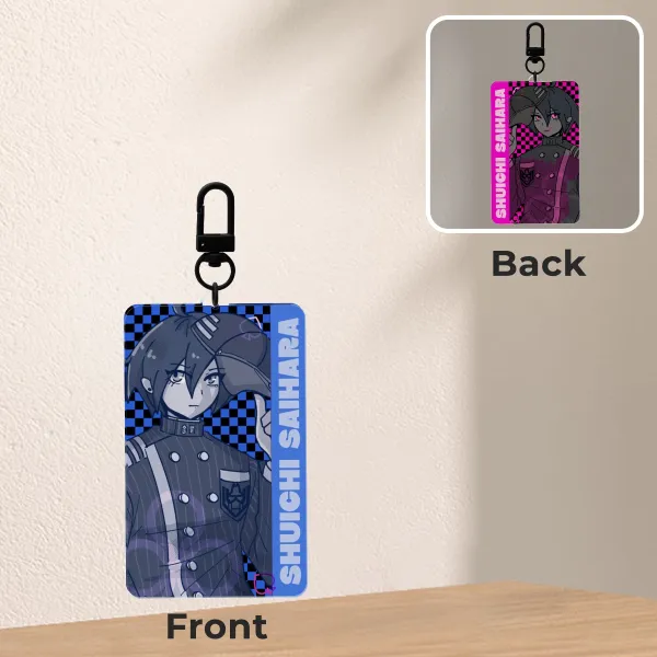 New Danganronpa V3: Shuichi Saihara ID-styled Keychain