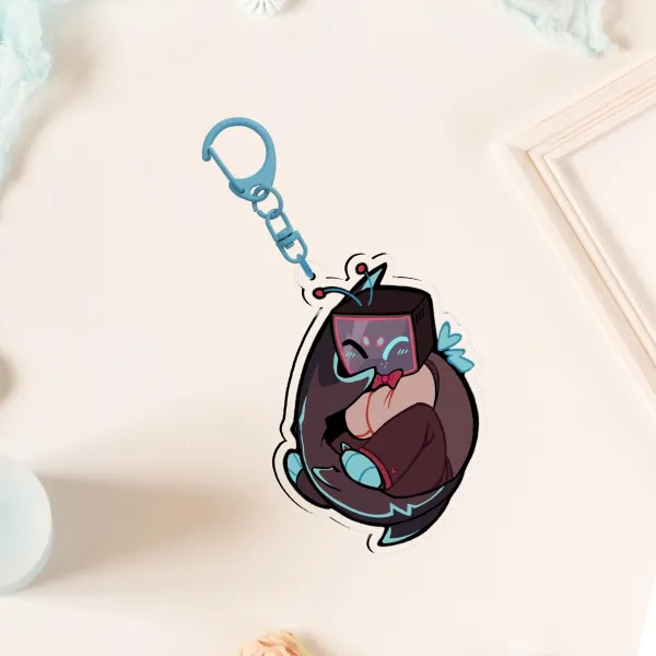 Tail Cuddles Keychain 