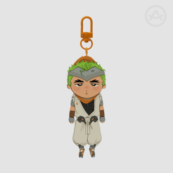 genji shimada hanging keychain