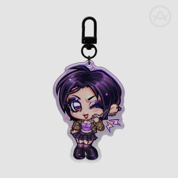 Nana Osaki Epoxy Clear Acrylic Keychains