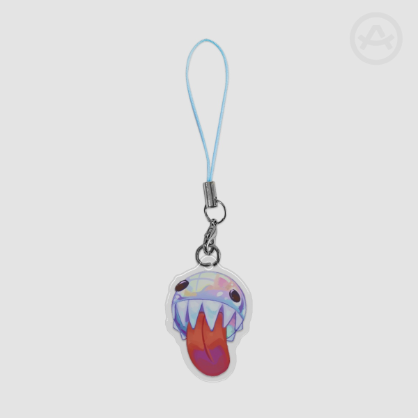 Bubble - Epoxy Clear Acrylic Keychain