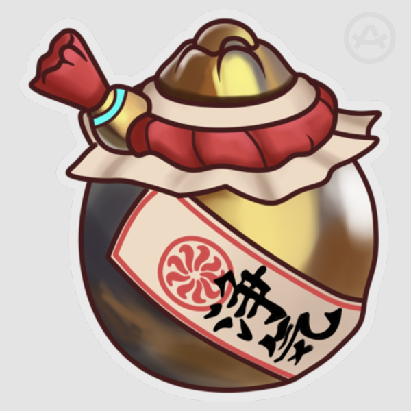 Kiriko's Protection Suzu - Sticker (8cm x 8cm)