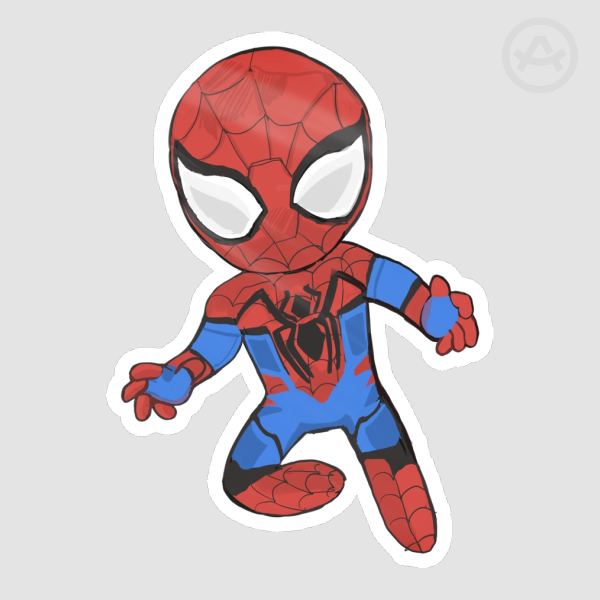 Spider Man Sticker