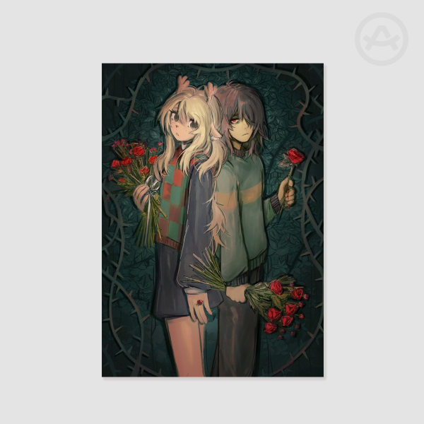 "thorns" kriselle print
