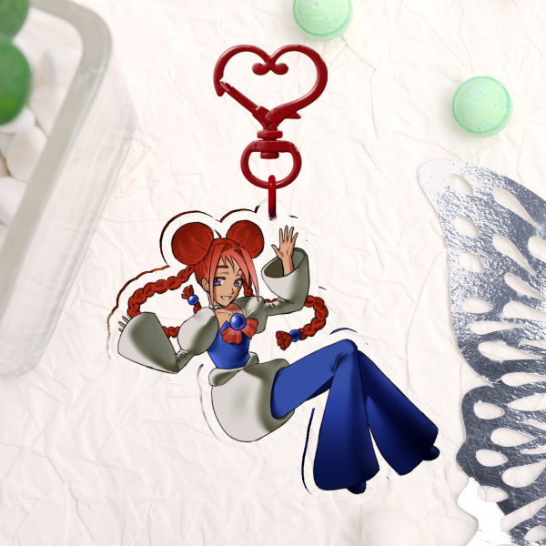 WRI Clear Acrylic Keychain