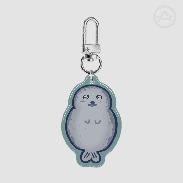 Seal Epoxy Keychain