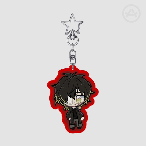 Towa Slow Damage double sided keychain