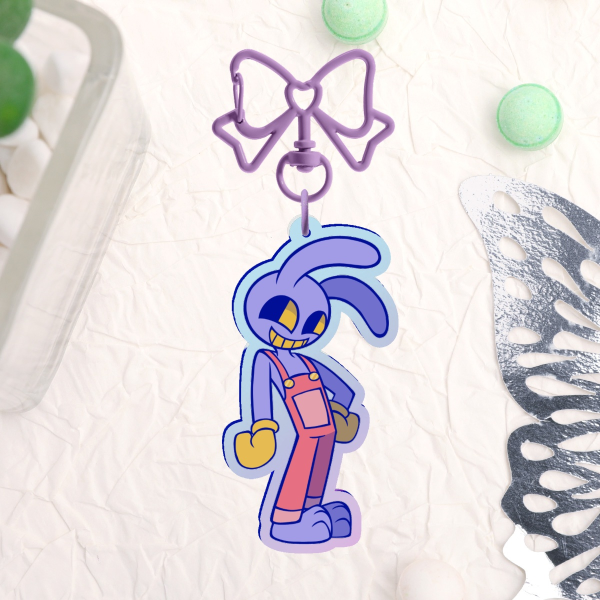 Chibi Jax (Rainbow Acrylic Keychains)