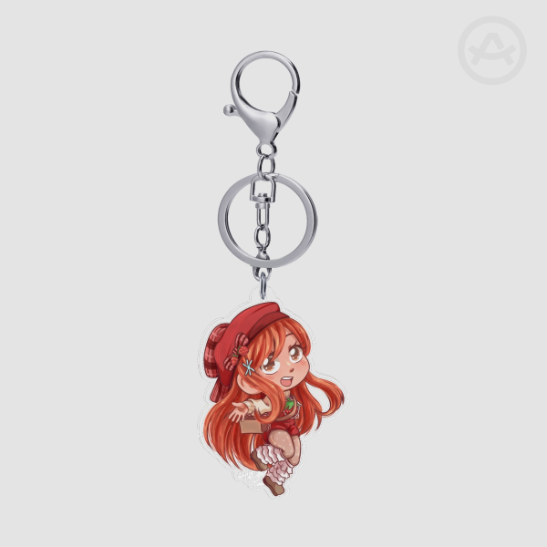 ORIHUME INOUE - STRAWBERRY GIRL Clear Acrylic Keychains