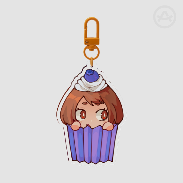 Ochacoberry Keychain