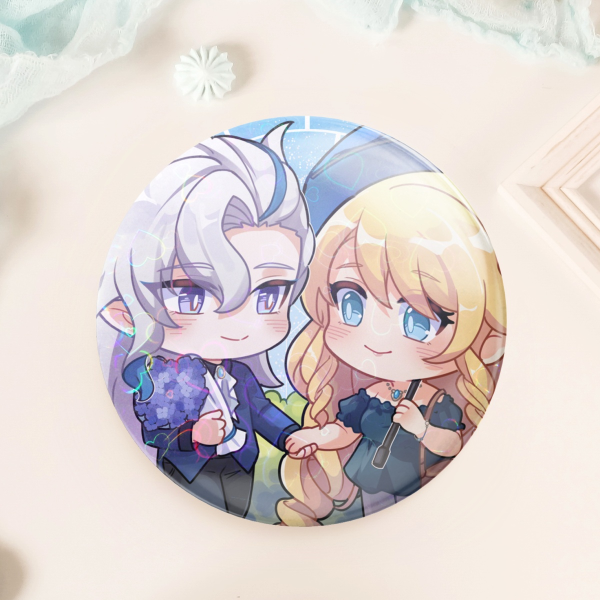 [ GI Fanmerch ] NeuVia Round Badge (58mm)
