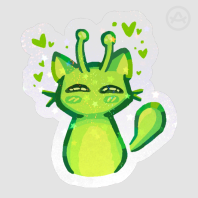 👽 Glorpi Cat "Happy" ⭐