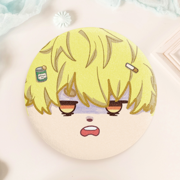 TBside Natsuki Plush Badges