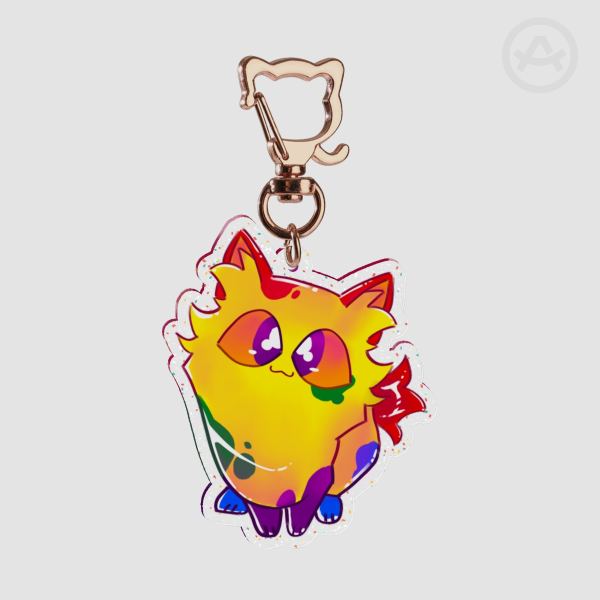 Pride Cat Charm