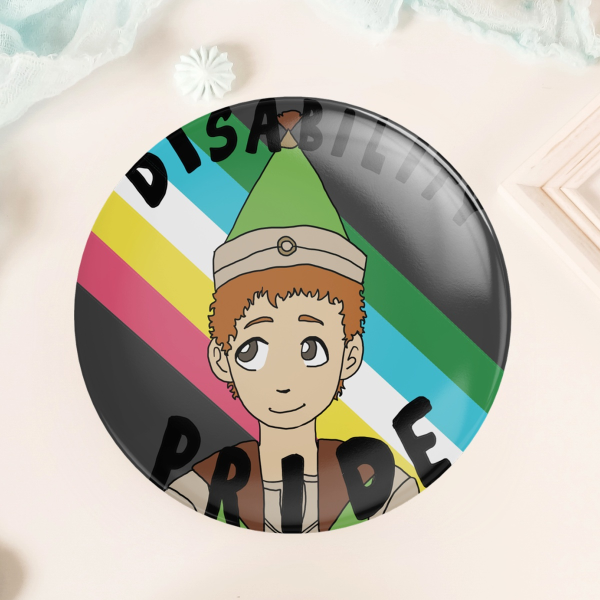Disability Pride Badge (Tartah)