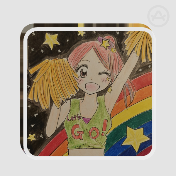 Let's go Thick Acrylic Stand No Base - 0.27"(70mm), 0.39"(10mm)