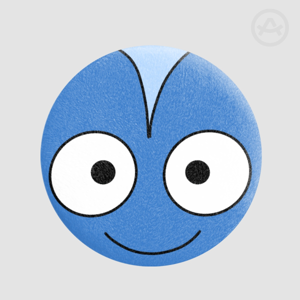Four BFDI Plush Badge/Pin