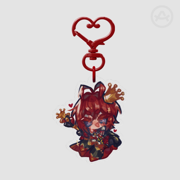 Riddle Acrylic Keychain!