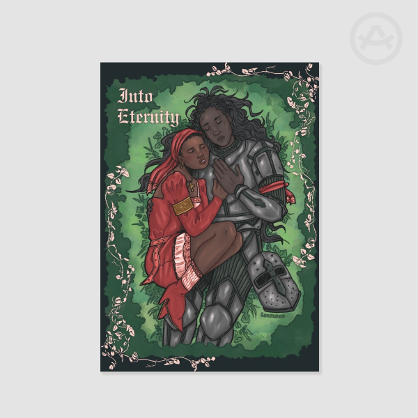 Knight & Maiden A3 Poster