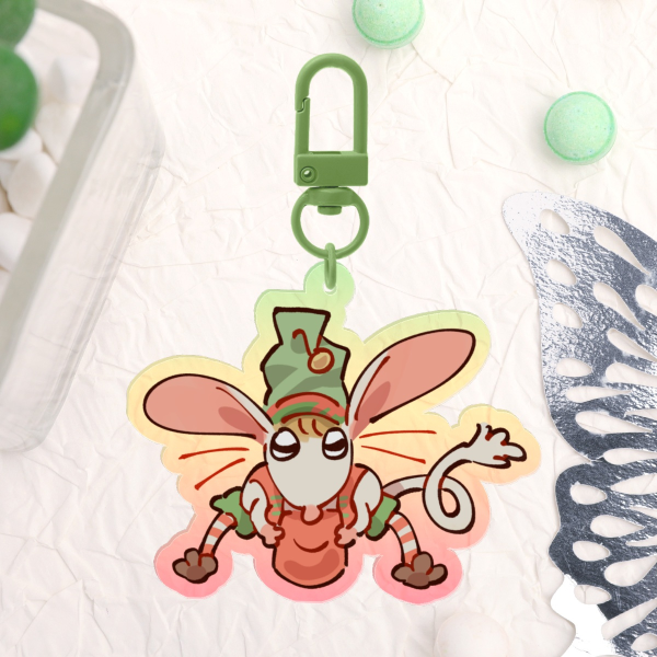 18 Gay Little Jerboa Elf Keychain