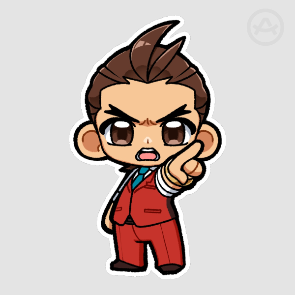 [ Ace Attorney ] Apollo Sticker