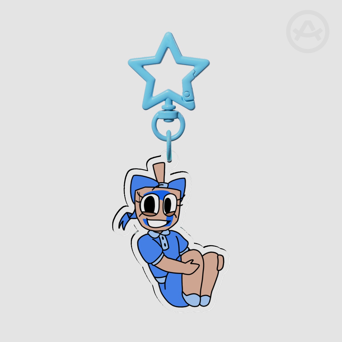 Double Sided Dee-Dee Keychain