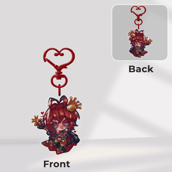 Riddle Acrylic Keychain!