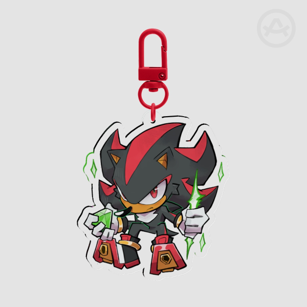 Shadow the Hedgehog Acrylic Keychain