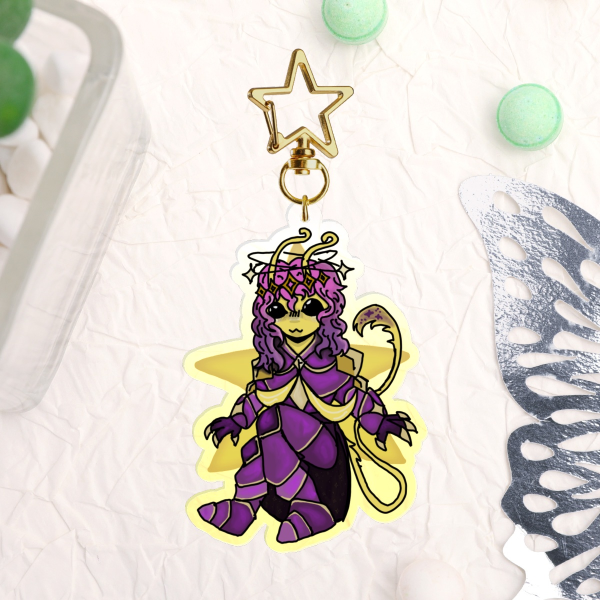 Zam The Flight Acrylic Keychain
