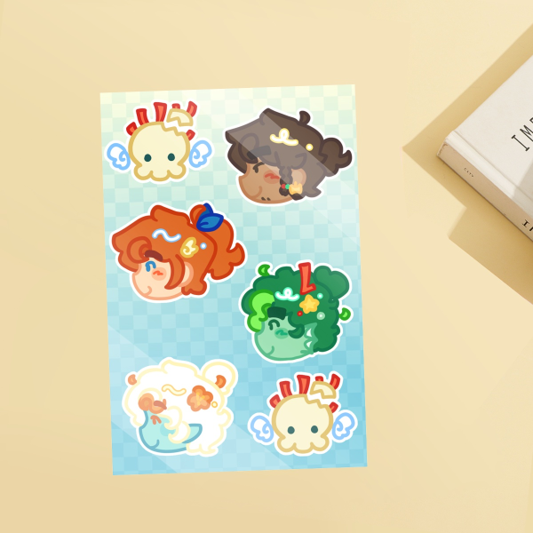 JRWI Riptide Sticker Sheet