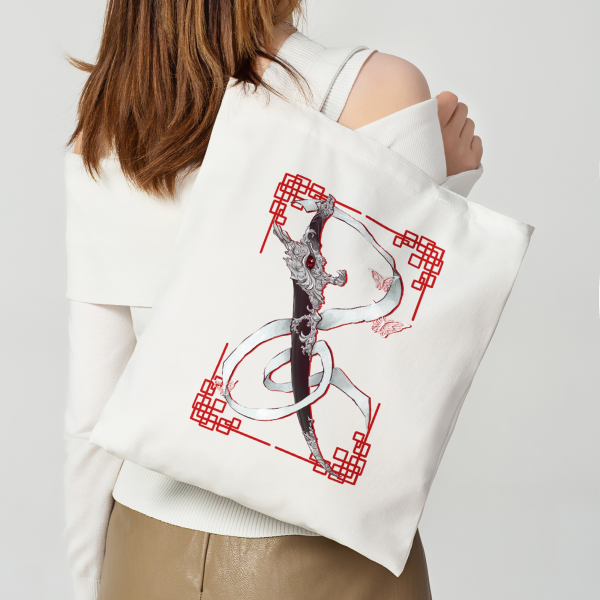 Hualian Themed Canvas Tote Bags