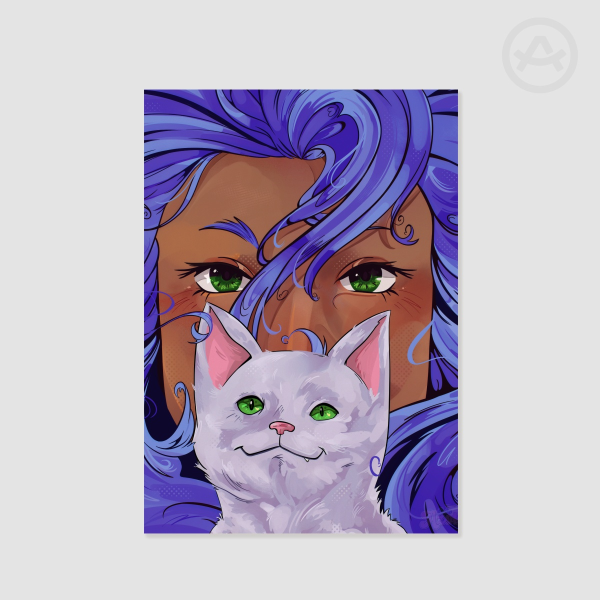 Meow! [8.27 x 11.69] Print