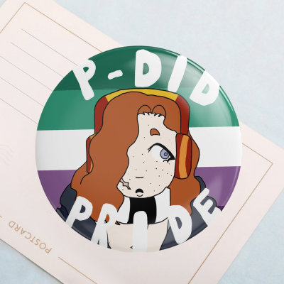 P-DID Pride Badge