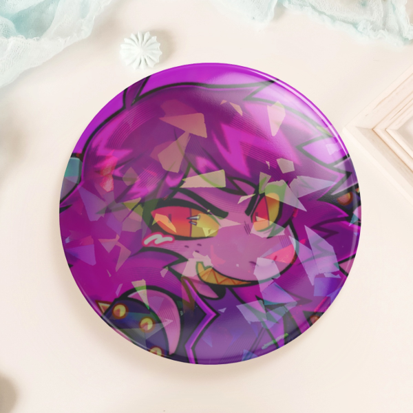 Susie Deltarune Round Badge