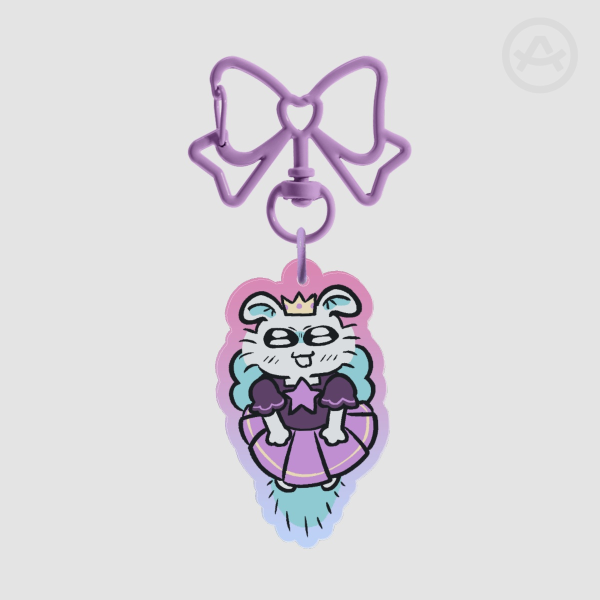 Magical Girl Momonga || Chiikawa Acrylic Keychain