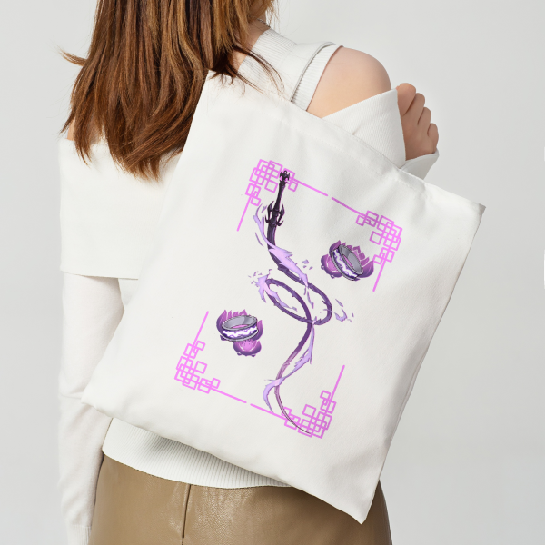 Jiang Cheng Themed Canvas Tote Bags