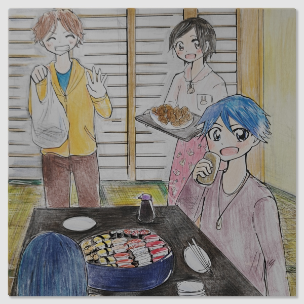Japanese room Wood Coaster
