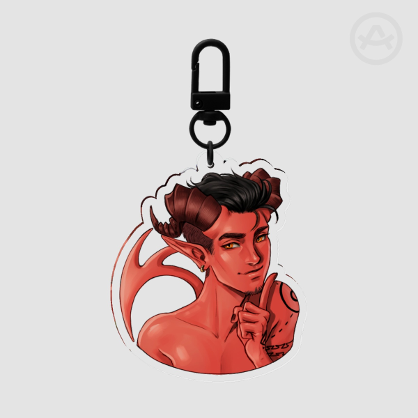 Flaym Acrylic Keychains