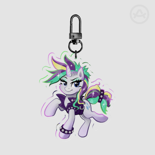 Punk Rarity Acrylic Keychain