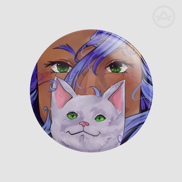 Meow! Button