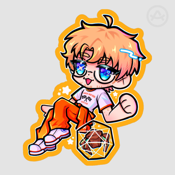Ryland Grace Matte Sticker