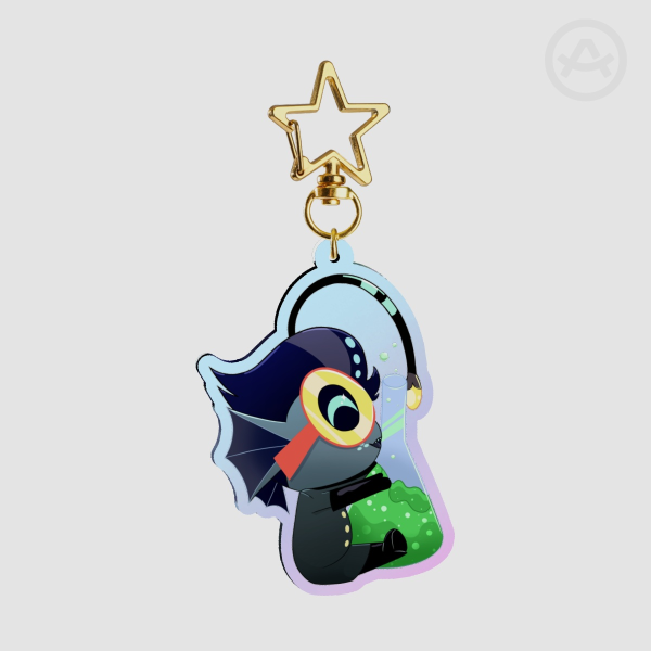 Baxter chibi 🧪Rainbow Acrylic Keychain