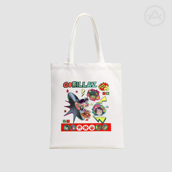 GORILLAZ Tote Bags - 13.7″x15.7″(35x40cm)