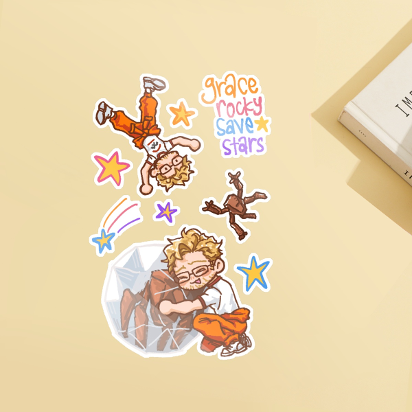 PROJECT HAIL MARY MINI STICKER SHEET