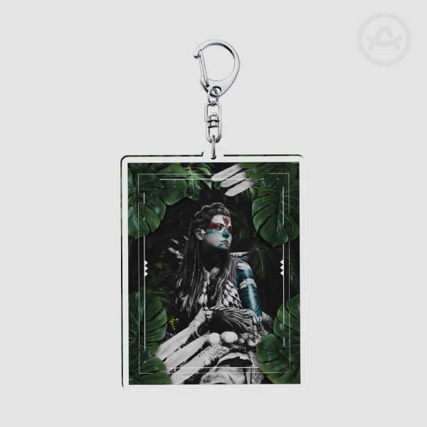 Jungle Warrior Keychain