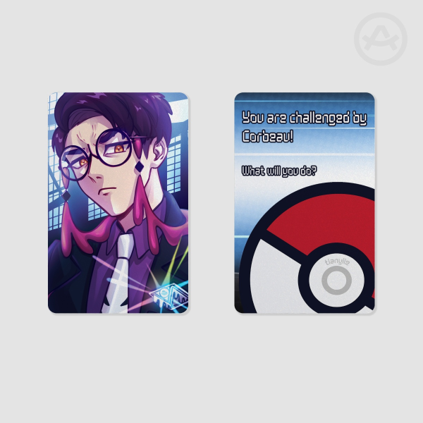 PKMN Pearl Photocards - Corbeau